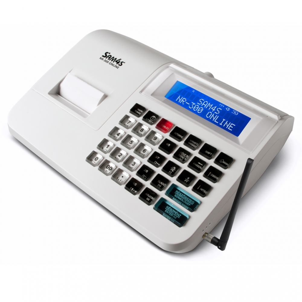 SAM4S NR-300 típusú online pénztárgép
